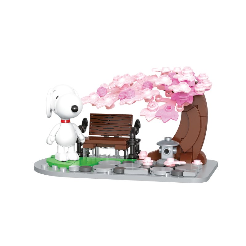 EK011 史努比漂流瓶系列櫻花夢境